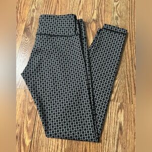 Lululemon Size 8 Wunder Under Pants Full-On Luon Tri Geo Silver Spoon Align